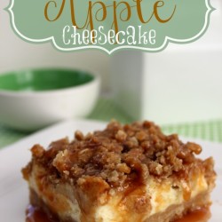 Caramel Apple Cheesecake