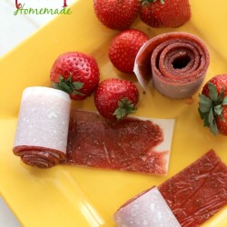 homemade fruit rollups