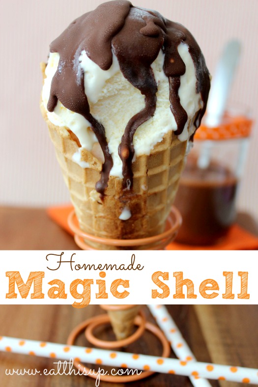 Homemade Magic Shell Homemade Magic Shell